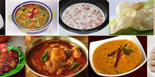 Alleppey Houseboat Food Menu