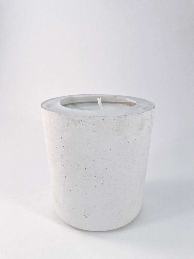 Ceramic candle
